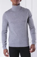 Wool turtleneck | Regular Fit Armani Exchange gray