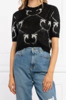 Sweater FUSHIKI | Regular Fit | with addition of wool Pinko black