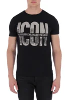 T-shirt ARKELL/S ICON | Slim Fit Gas granatowy