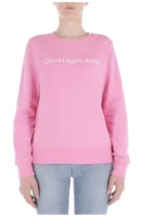 Bluza INSTITUTIONAL LOGO S | Regular Fit CALVIN KLEIN JEANS różowy