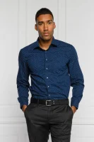 Shirt | Fitted fit Calvin Klein navy blue