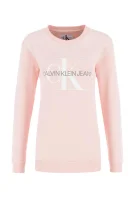 Bluza | Oversize fit CALVIN KLEIN JEANS różowy