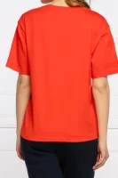 футболка | classic fit Lacoste червоний