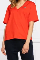 T-shirt | Classic fit Lacoste czerwony