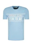 T-shirt T.MOUSE | Regular Fit Versace Jeans Couture błękitny