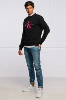Sweatshirt MONOGRAM | Regular Fit CALVIN KLEIN JEANS black
