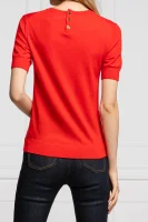 Cashmere sweater IBERIA | Regular Fit TORY BURCH red