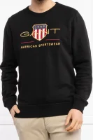 Bluza | Regular Fit Gant czarny