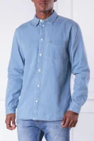 Koszula | Regular Fit | denim Tommy Jeans błękitny