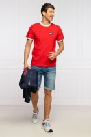 футболка | regular fit Tommy Jeans червоний