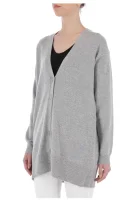 Cardigan | Loose fit | with addition of wool and cashmere Emporio Armani ash gray