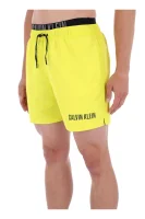 Szorty kąpielowe intense power | Regular Fit Calvin Klein Swimwear żółty