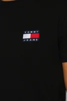 T-shirt TJM Tommy badge | Regular Fit Tommy Jeans czarny