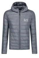 куртка | regular fit EA7 сірий