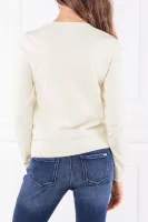 Sweter | Regular Fit Armani Exchange kremowy