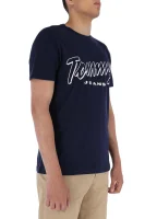 T-shirt TJM Summer script | Regular Fit Tommy Jeans navy blue