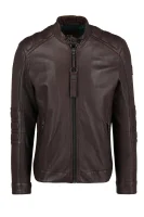 Leather jacket Jagson | Regular Fit BOSS ORANGE brown