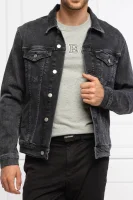 Kurtka jeansowa MODERN ESSENTIAL | Regular Fit | denim CALVIN KLEIN JEANS czarny