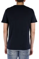 T-shirt Jari embossed | Regular Fit Calvin Klein navy blue