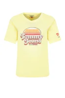 T-shirt SUMMER RETRO | Regular Fit Tommy Jeans yellow