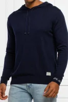 светр | regular fit | з додаванням бавовни і кашеміру Pepe Jeans London темно-синій