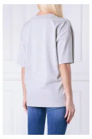 T-shirt TJW BOYFRIEND STAMP | Loose fit Tommy Jeans szary