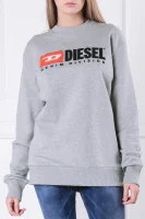Bluza F-CREW-DIVISION-FL | Relaxed fit Diesel szary