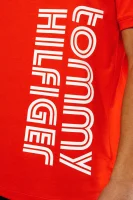 футболка | regular fit Tommy Hilfiger Swimwear червоний