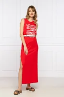 Sukienka Emporio Armani czerwony