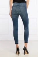 джинси distressed | skinny fit Spanx голубий