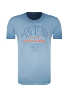 T-shirt HERMI | Regular Fit Pepe Jeans London blue