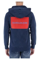 Sweatshirt INDIGO INSTITUTIONAL | Regular Fit CALVIN KLEIN JEANS navy blue