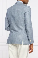 Linen blazer Hartlay2 | Slim Fit | with addition of wool BOSS BLACK blue