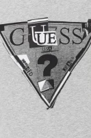 Triangle T-shirt GUESS ash gray