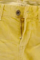 Spodnie GUESS żółty