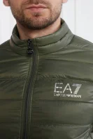 Down sleeveless gilet | Regular Fit EA7 green