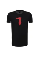 T-shirt Trussardi Sport czarny