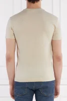 T-shirt SHIELD | Slim Fit Gant beżowy