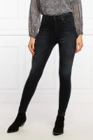 Jeansy | Super Skinny fit CALVIN KLEIN JEANS granatowy
