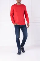 Sweter barons | Regular Fit Pepe Jeans London czerwony