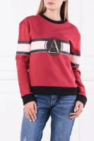 Bluza | Regular Fit Emporio Armani czerwony