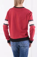 Bluza | Regular Fit Emporio Armani czerwony