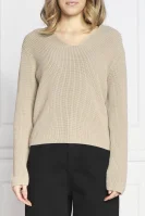 Sweater | Relaxed fit Marc O' Polo beige