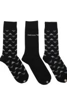 Шкарпетки 3 пари Emporio Armani чорний