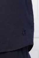 Linen shirt | Regular Fit Vilebrequin navy blue