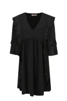 Sukienka | z dodatkiem jedwabiu TWINSET czarny