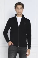 светр | regular fit Karl Lagerfeld чорний