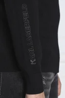 Sweter | Regular Fit Karl Lagerfeld czarny