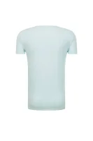 T-shirt CN SS SLIPT | Extra slim fit GUESS baby blue