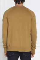 светр | regular fit Calvin Klein гірчичний 